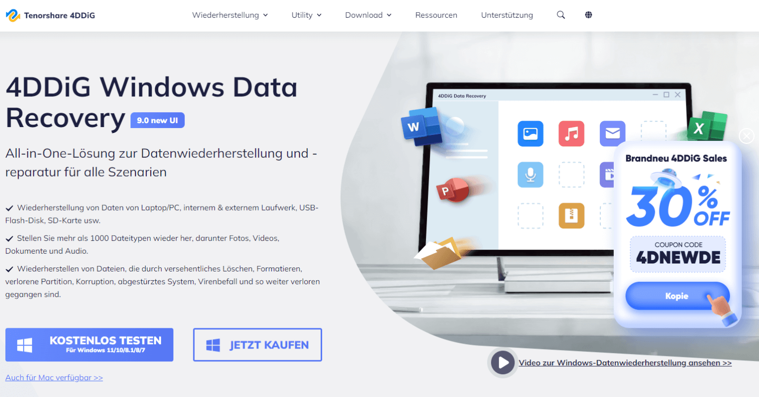 Wie behebt man den Fehler "Legen sie einen Datenträger in das USBLaufwerk ein"?