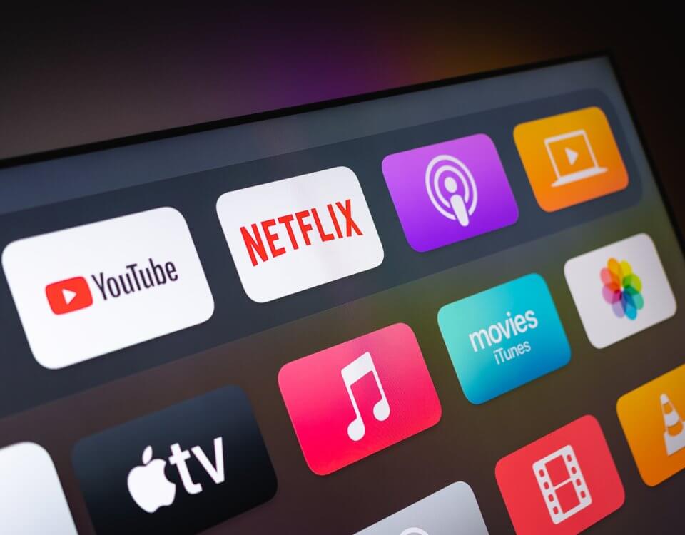 Apple Apps auf Apple TV