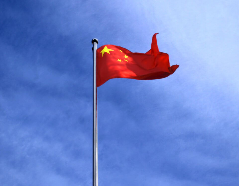 Flagge Chinas