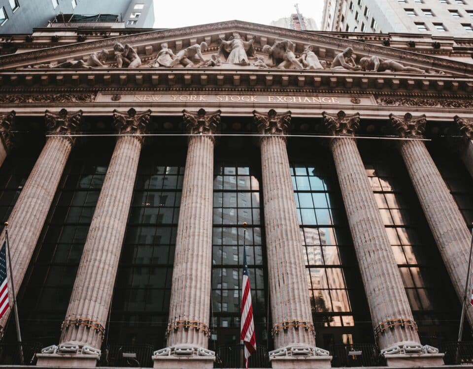 Die Wall Street ist die Heimat der New Yorker Börse