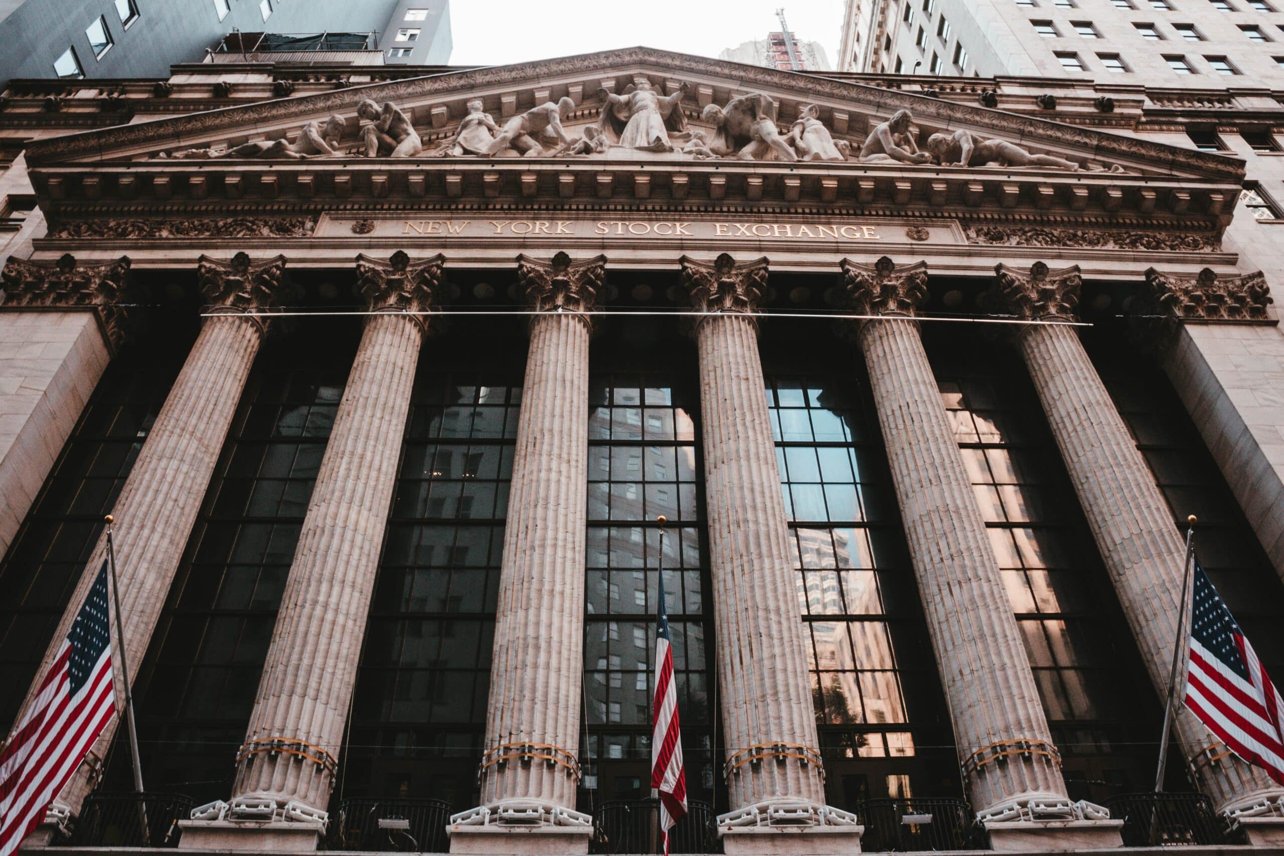 Die Wall Street ist die Heimat der New Yorker Börse