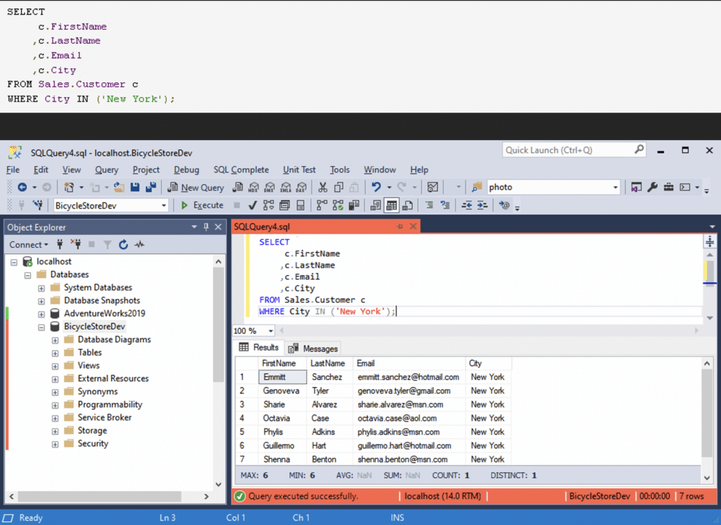 SQL EXISTS oder NOT EXISTS, das ist hier die Frage - techfacts.de