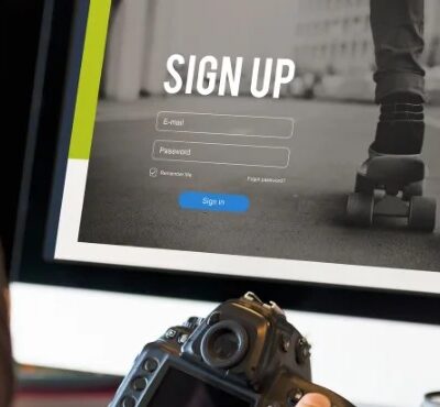 Abstract 1: Eine Website für Fotografen, um sich bekannt zu machen